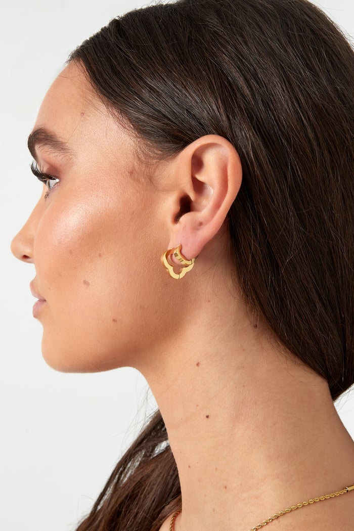 basic clover earrings small Picture4