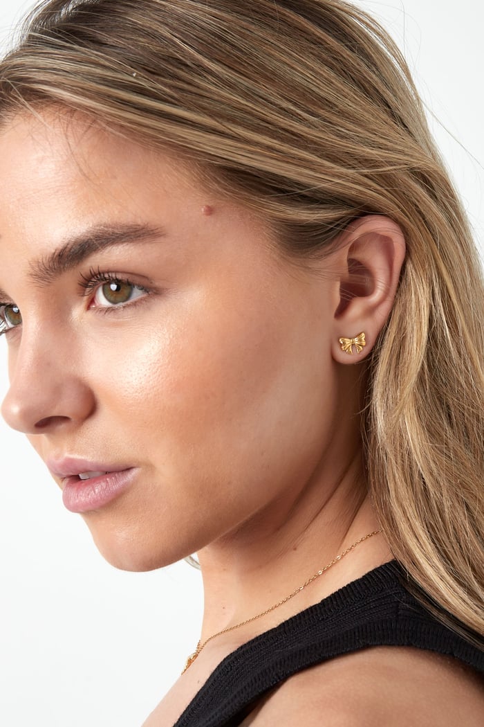 ear studs cute bow Picture2