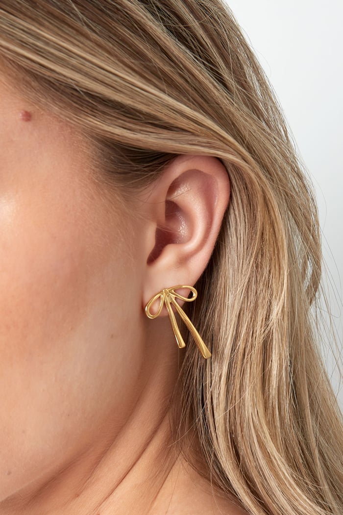 ear studs hanging bow h5Picture3