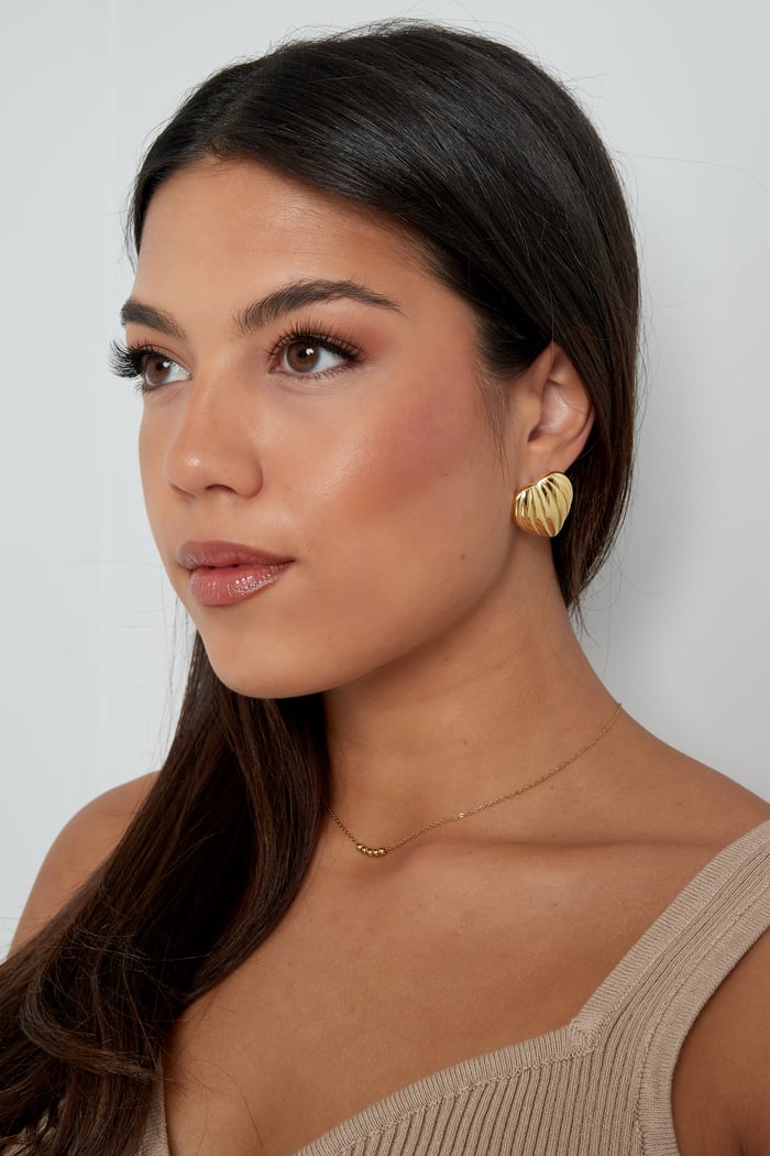 earrings enormous heart Picture4