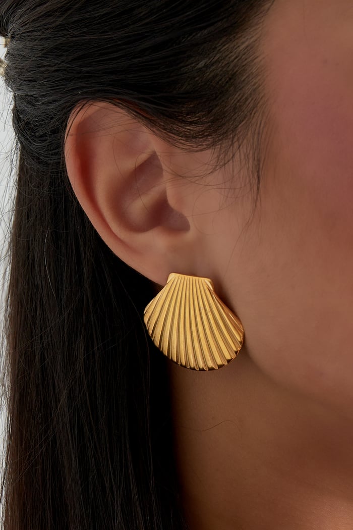 pendientes llamativos de concha h5Imagen3