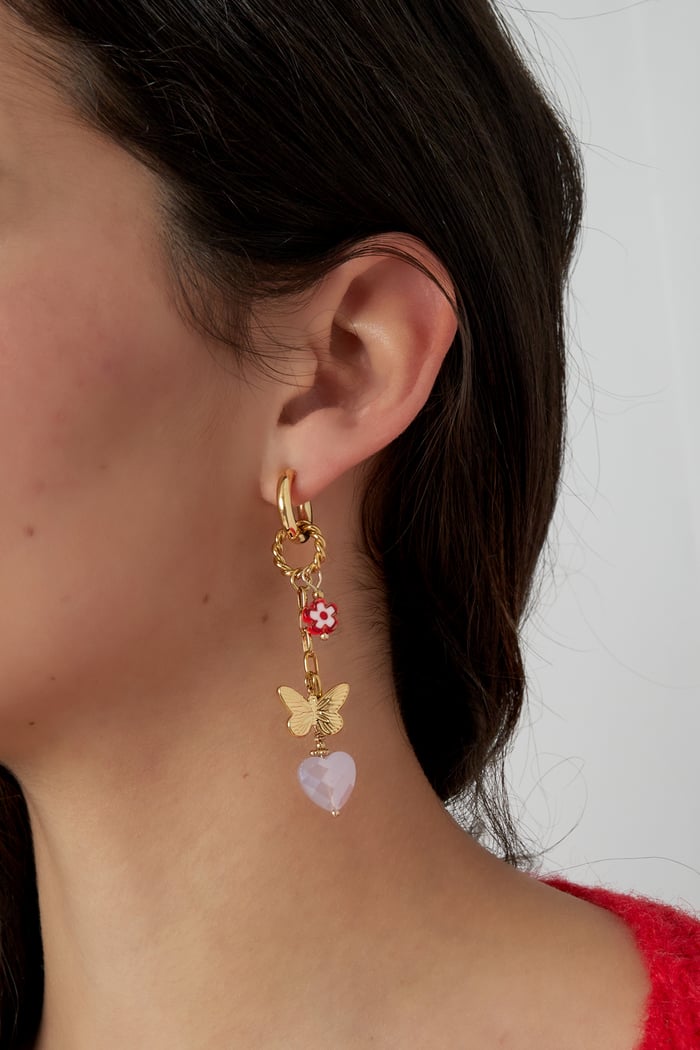 Boucles d'oreilles breloque scintillante h5Image3