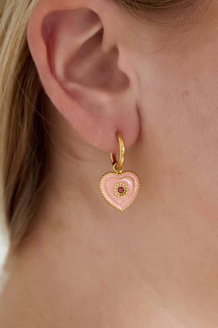 Boucles d&#39;oreilles à breloques sincères Image2