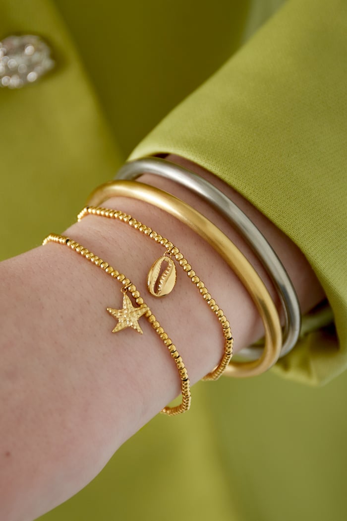 simpele schelp armband Afbeelding2