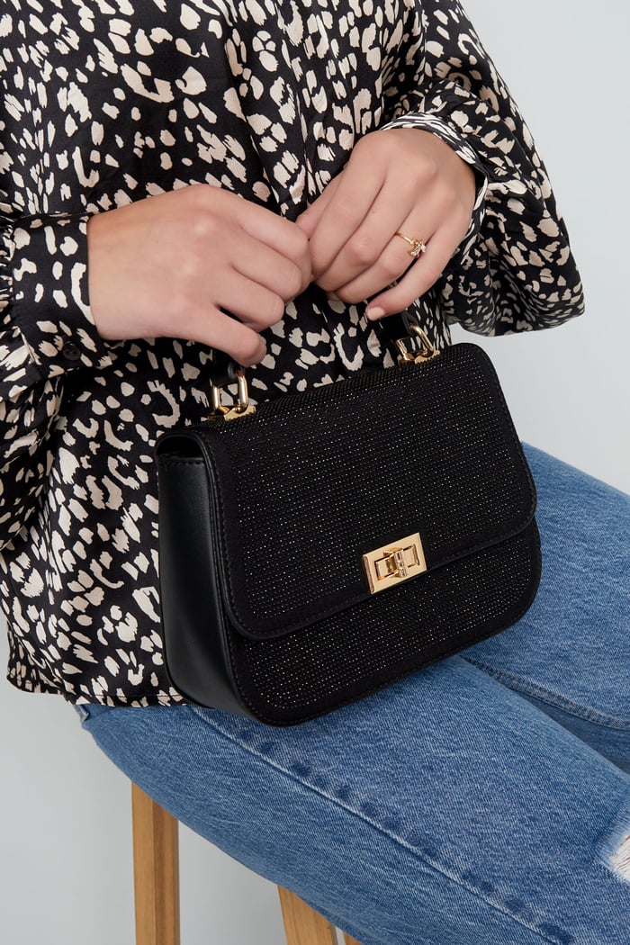 Bolso glamour - PU violeta Imagen3