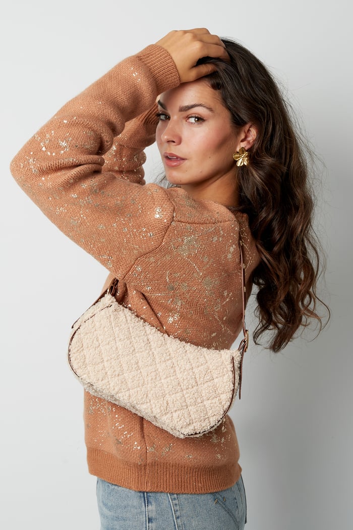 Borsa morbida Meander - Rosso rosa Immagine2