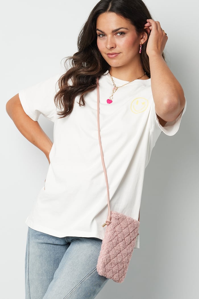 Borsa per telefono da viaggio - bianco sporco Immagine3