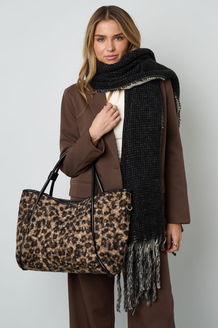 Tote Bags Leopard Print Casual Cotton Daily Accessories Picture3