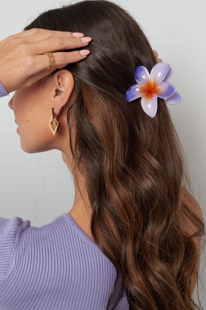Fermaglio per capelli Fiore Hawaii h5Immagine2
