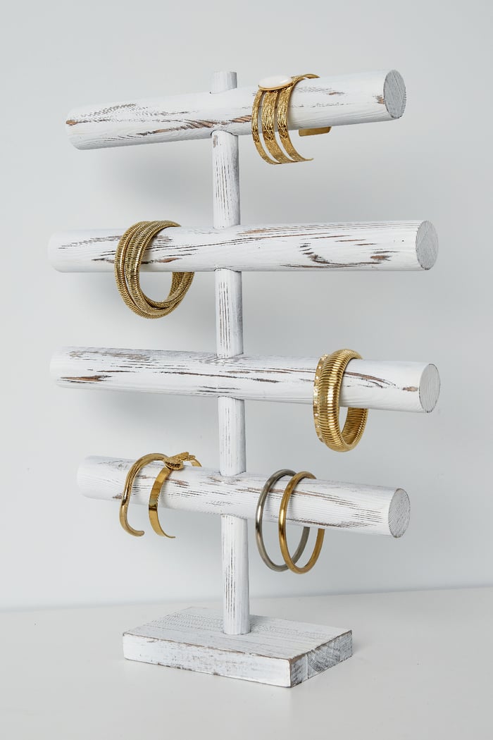 Espositore per braccialetti in legno Immagine2