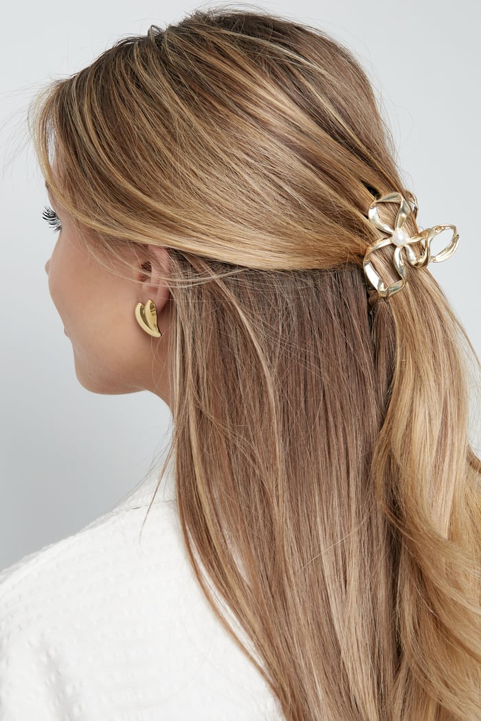 bow with pearl hair clip h5Picture3