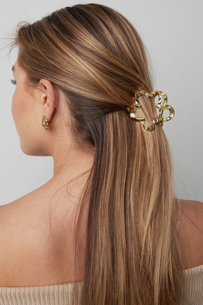 Fermaglio per capelli fiore tesoro h5Immagine3