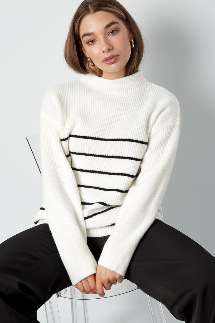 Basic Bliss sweater - orange pink h5Picture2