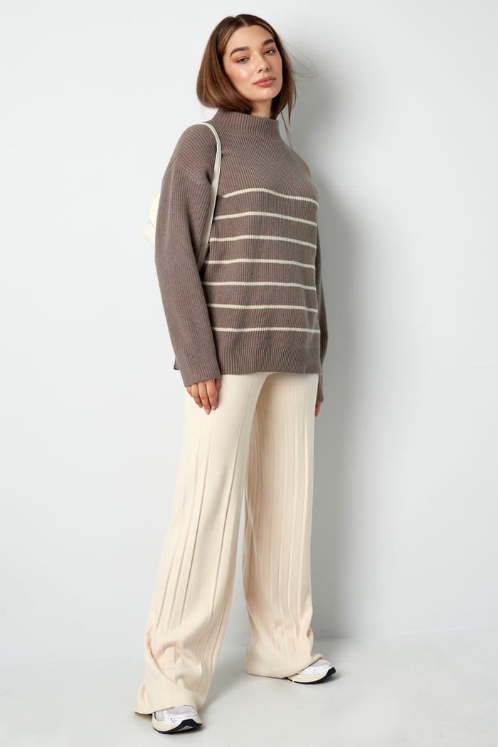 Basic Bliss sweater - orange pink h5Picture3