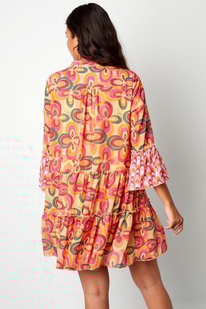 Sommerkleid mit Retro-Print – mehrfarbig h5Bild5