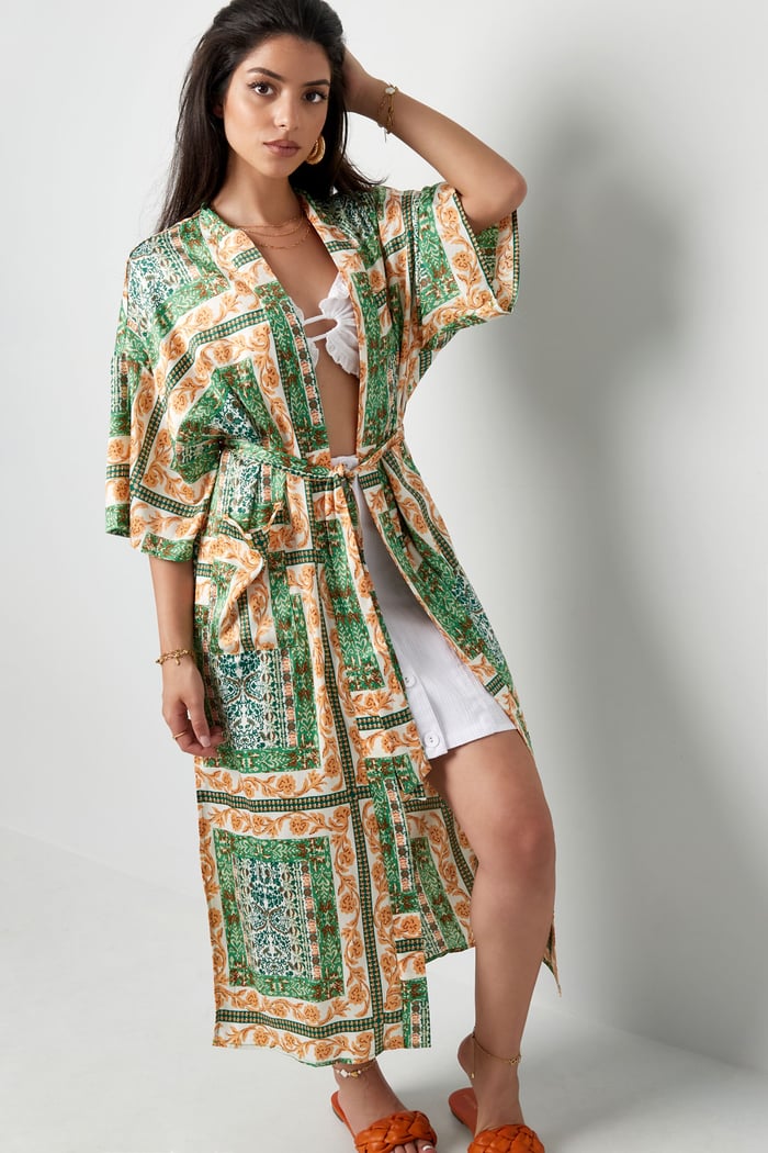 Kimono-Busty-Print – Orange h5Bild6