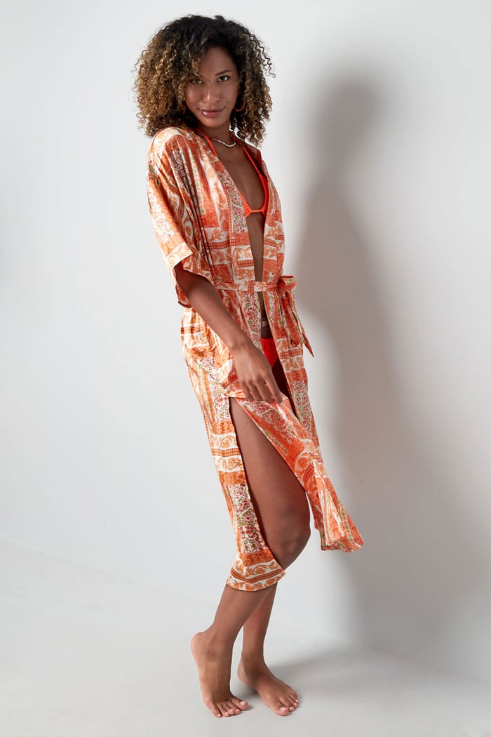 Kimono-Busty-Print – Orange h5Bild5