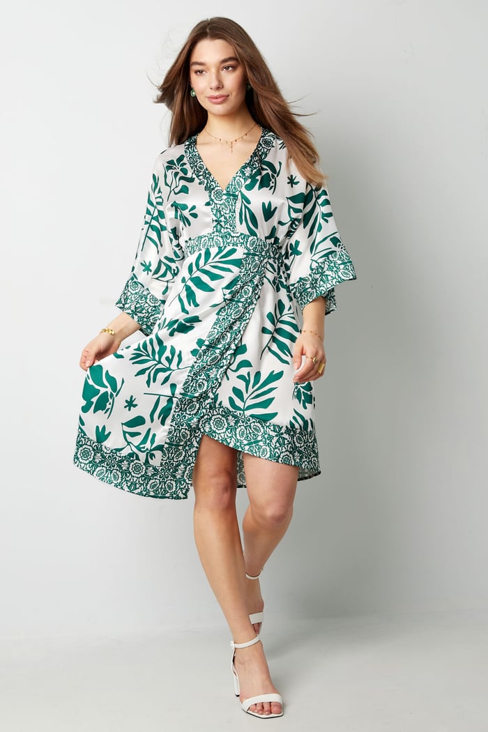 Midikleid mit Blumenprint Bild5