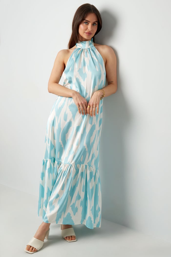 Halter dress with print h5Picture3