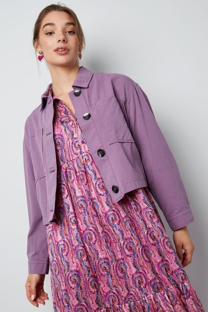 Kurze Jacke – grün Bild3