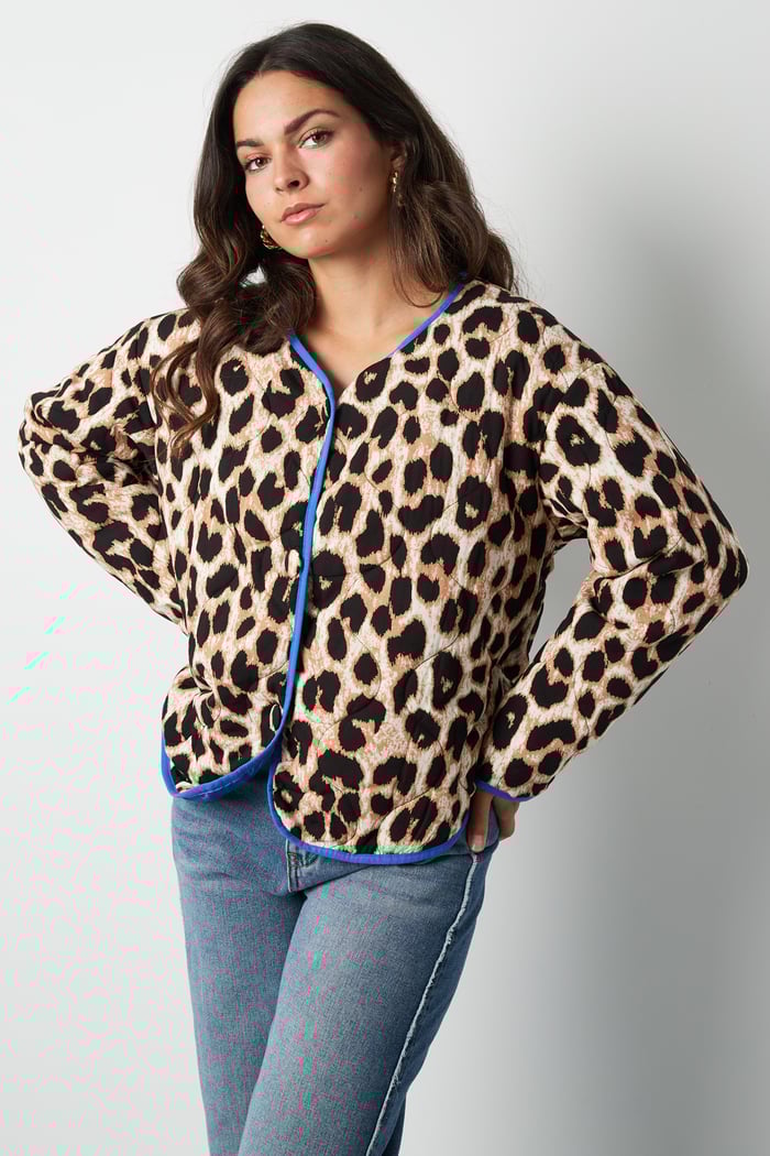 Jacke mit Leopardenmuster Bild3