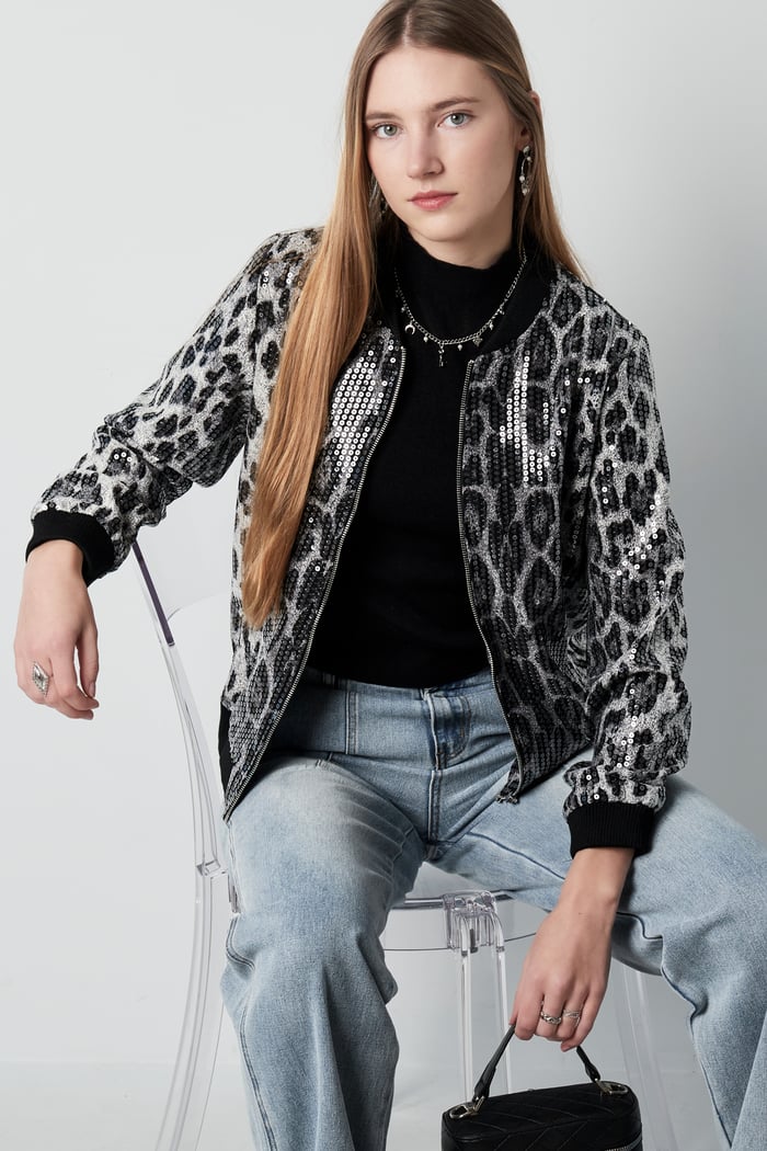 Glitter panther jacket Picture3