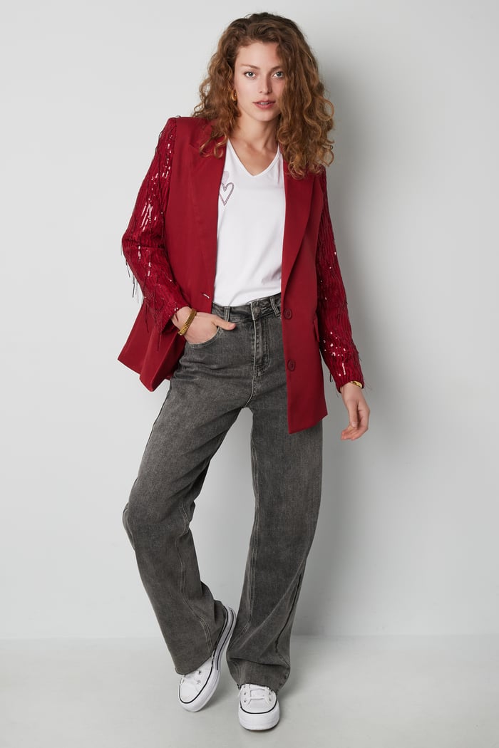 Blazer glitter sleeves Picture3