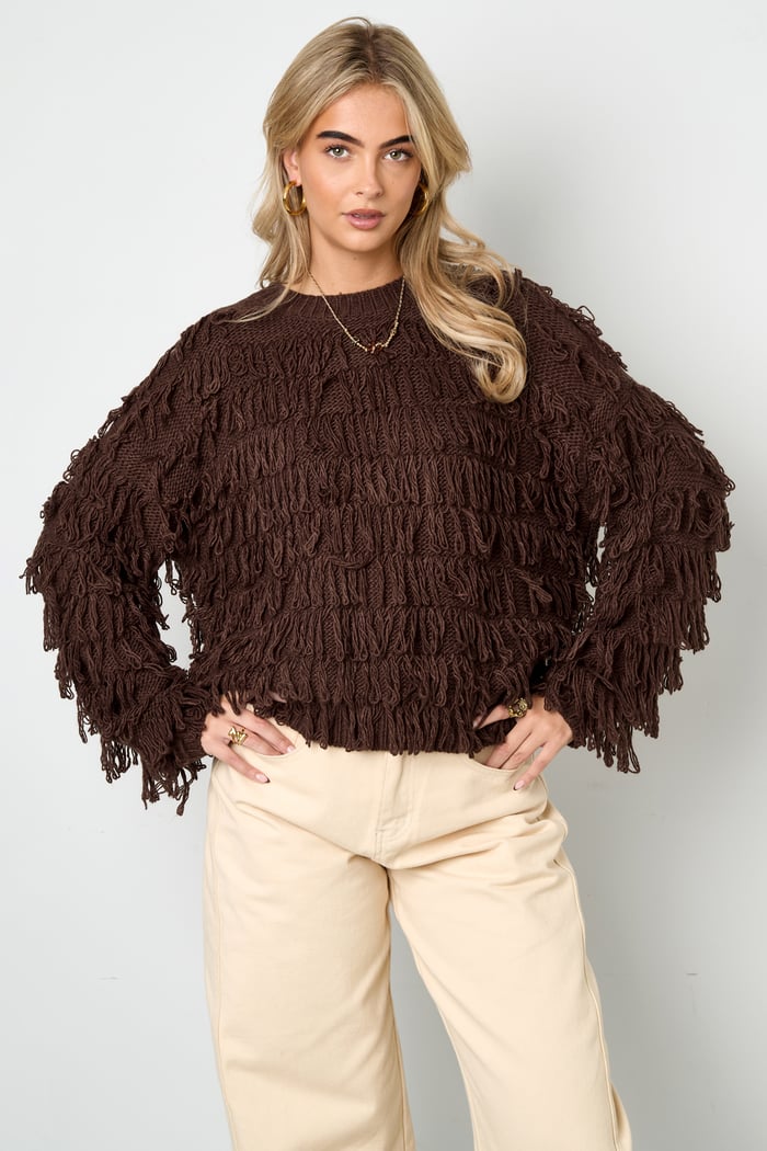 Maglia con frange Immagine11