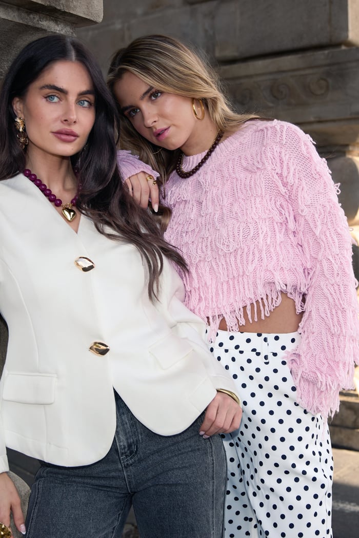 Maglia con frange Immagine10