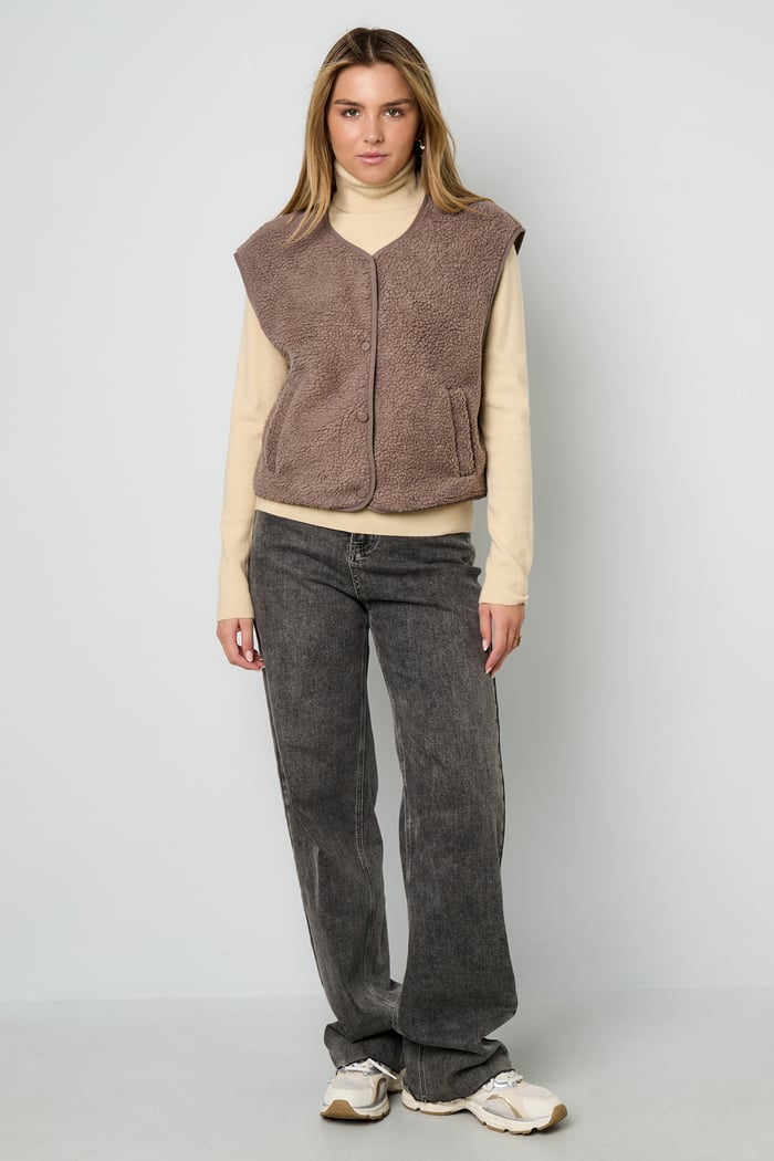 Gilet Teddy soffice Immagine9