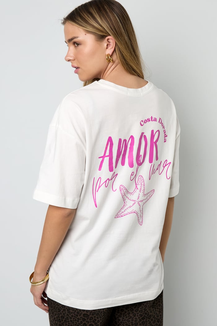 Amor por el mar oversized t-shirt h5Afbeelding13