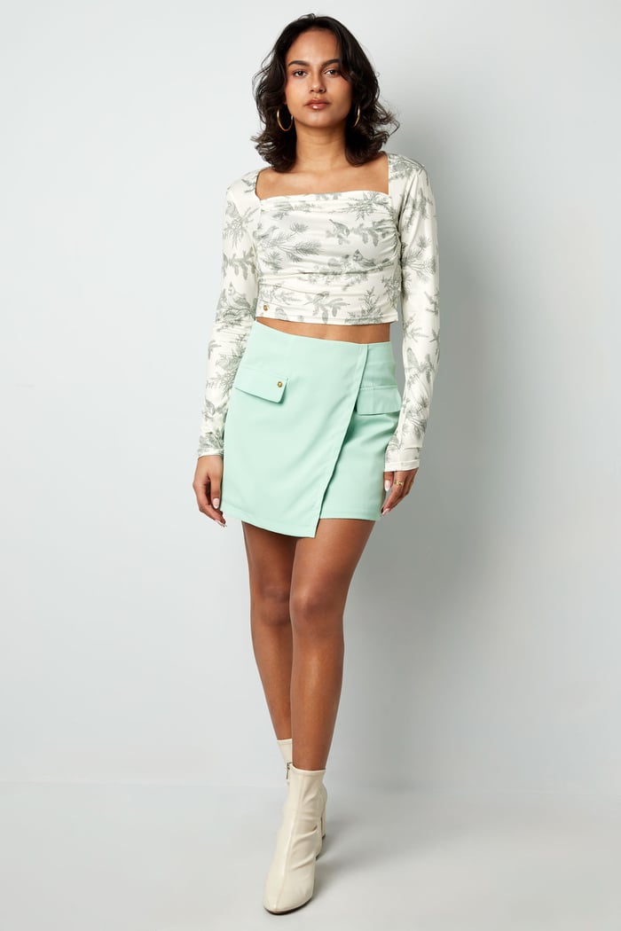 Long sleeve flower top h5Picture6