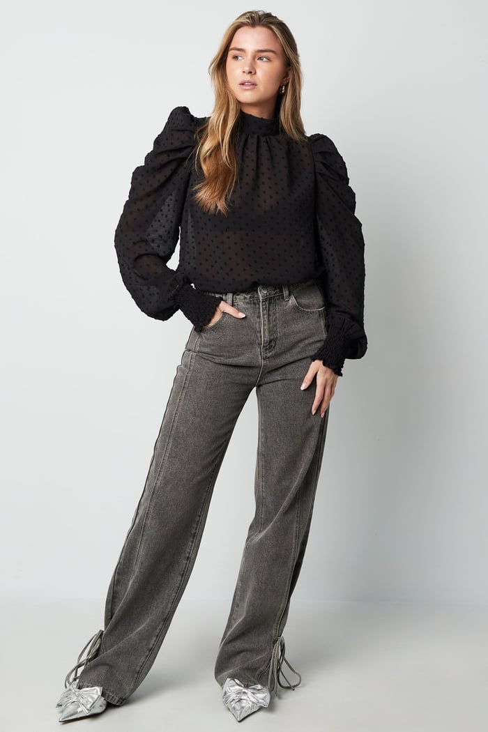 Blouse with dots h5Picture4