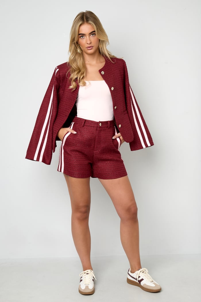 Lurex Tweed kort h5Afbeelding5