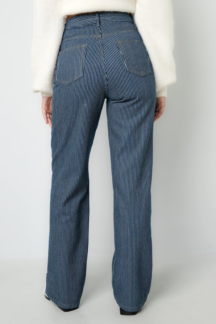 Cotton Denim pants Stripes Casual All Fit  Clothes h5Picture8