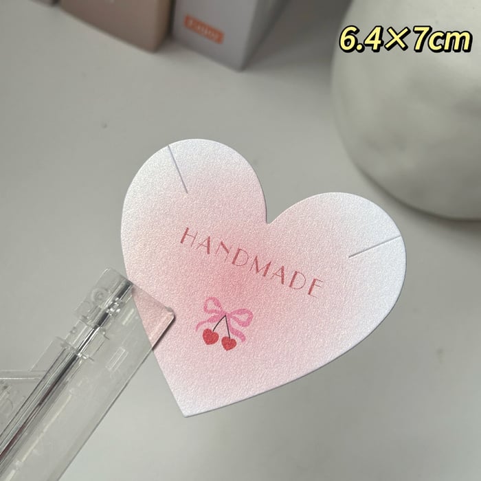 Jewelry Packaging Cards Customized Logo Available