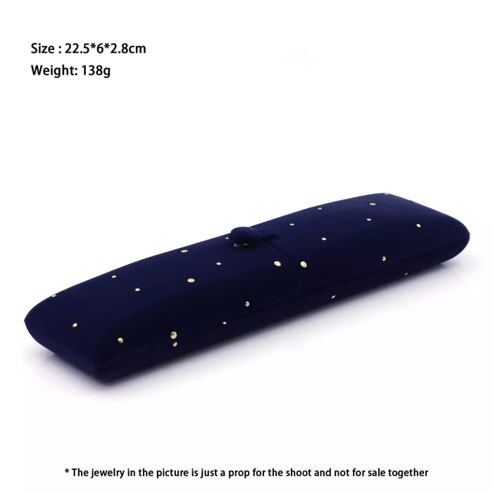 Solid Color Velvet Jewelry Boxes