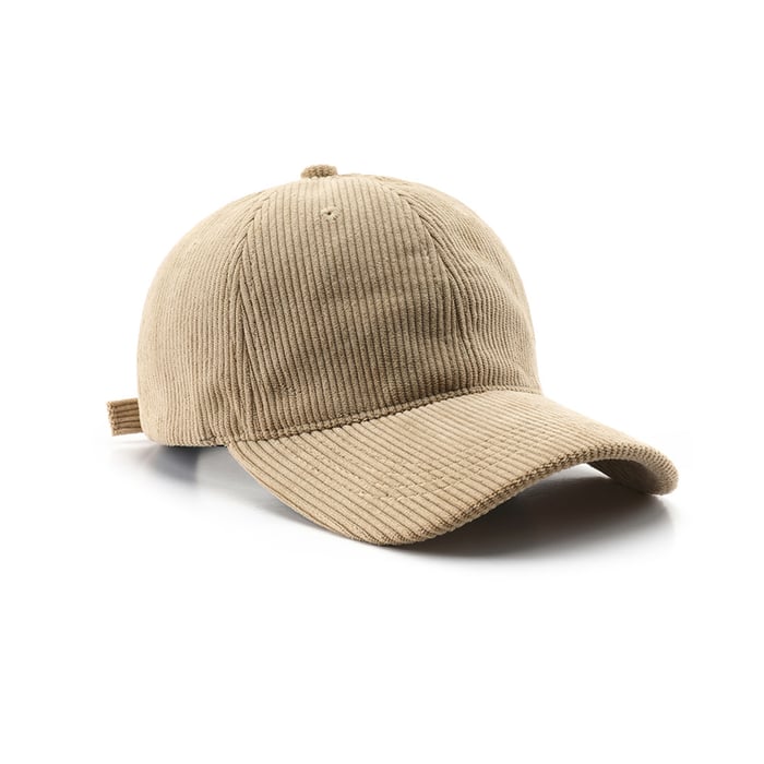 1 Piece Casual Gradient Color Corduroy Baseball Cap h5Picture3