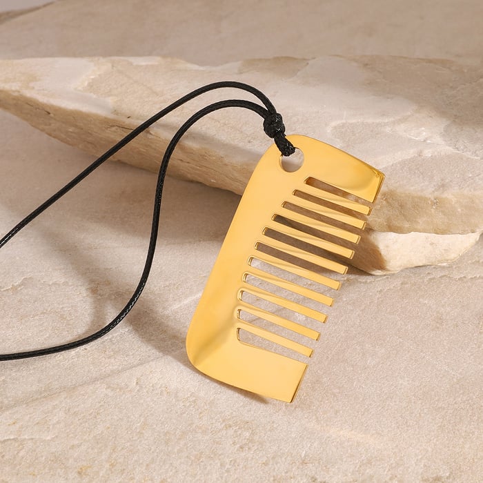 1 pair simple series casual geometric stainless steel  gold plated women drop earrings h5Picture3