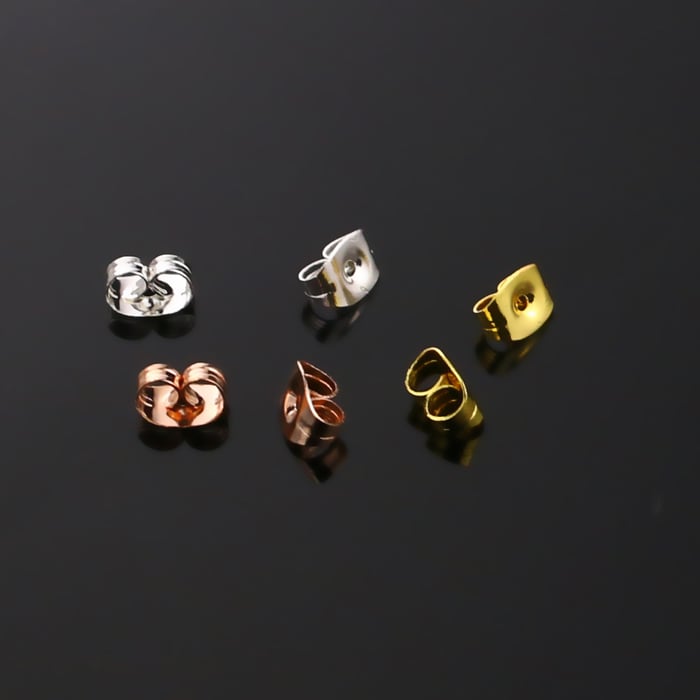 1 Paar einfache Serie täglich geometrische Edelstahl Damen Anhänger h5Bild5