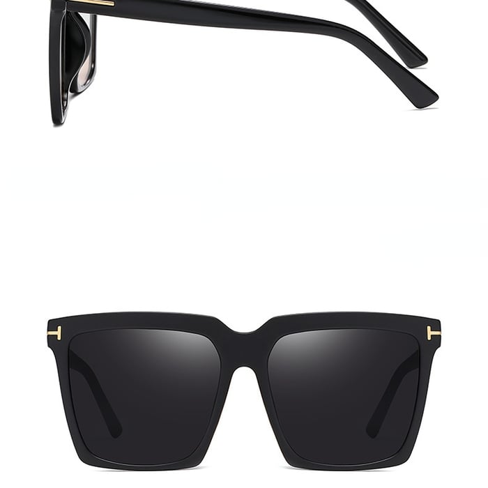 1 Paar Simple Series Retro-Sonnenbrille aus Kunststoff in verschiedenen Farben für Damen h5Bild7