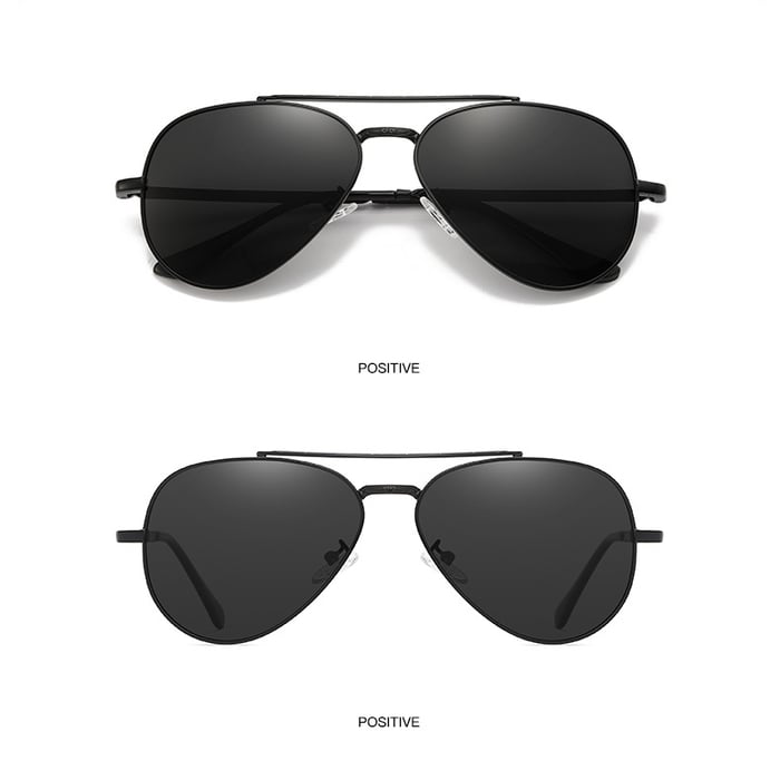 1 Paar Damen-Sonnenbrillen der Simple Series für den Alltag in Volltonfarbe Bild4