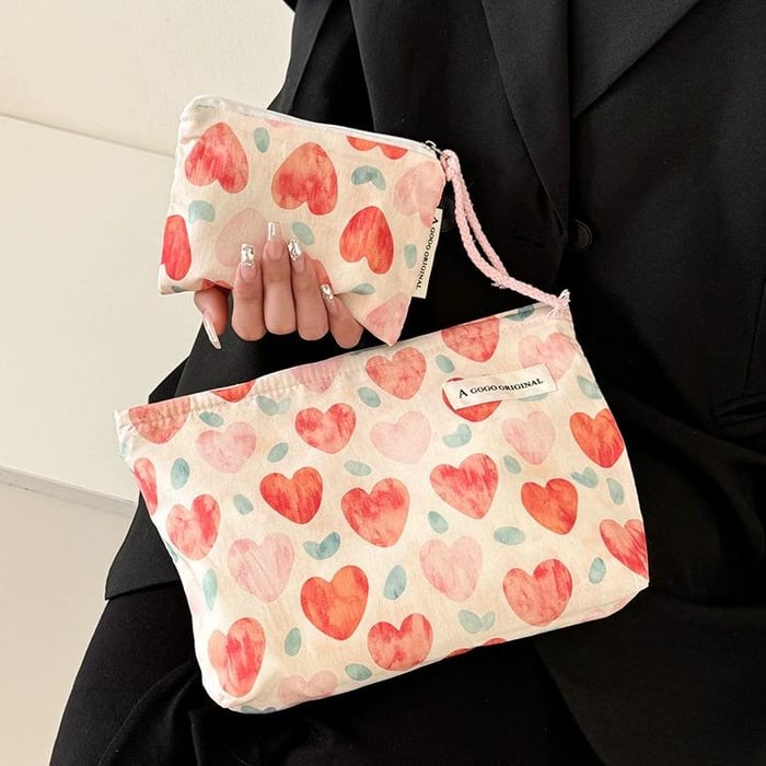 1 Piece Romantic Series Cute Heart Polyester Women's Bags h5Picture6