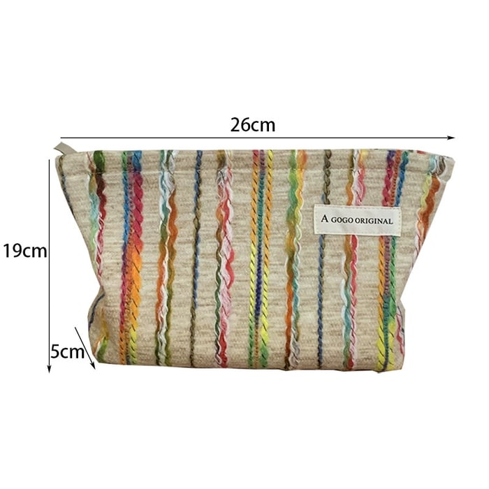 1 Piece Romantic Series Vacation Strip Yarn Women's Bags h5Picture10