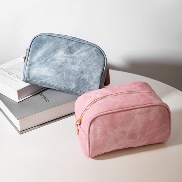 1 Piece Modern Series Durable Casual Mixed Denim Pattern Women's Cosmetic Bags h5Picture6