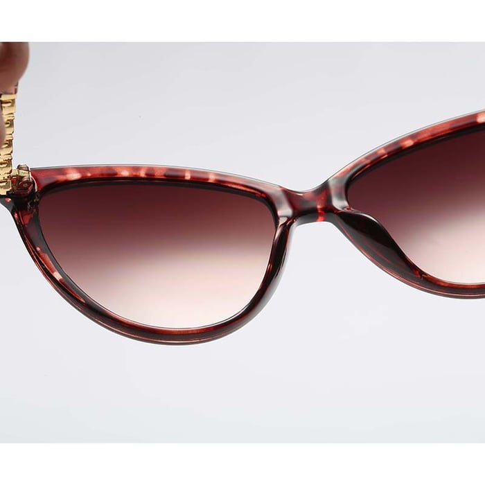 1 Stück Luxuriöse Serie Klassische Patchwork Kunststoff Unisex Sonnenbrille h5Bild9