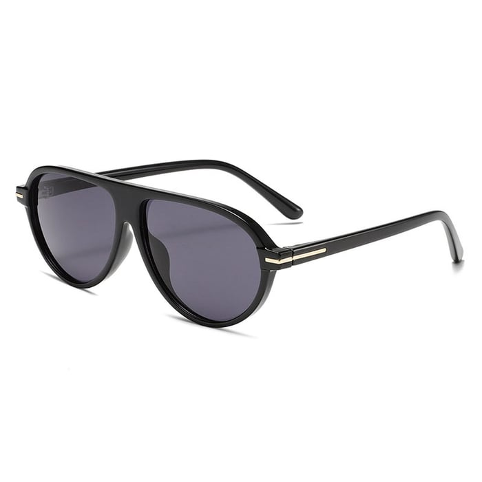 1 Paar Simple Series Alltags-Sonnenbrille aus einfarbigem Kunststoff für Damen h5Bild7