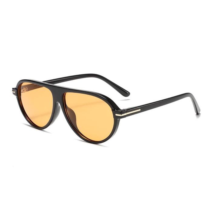 1 Paar Simple Series Alltags-Sonnenbrille aus einfarbigem Kunststoff für Damen h5Bild6