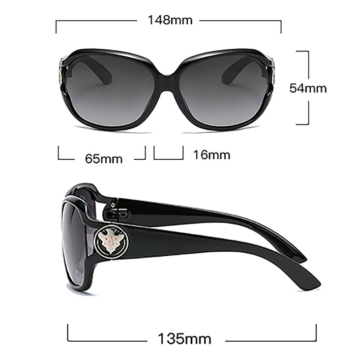 1 Paar Luxuriöse Serie Casual Patchwork Kunststoff Unisex Sonnenbrille h5Bild8