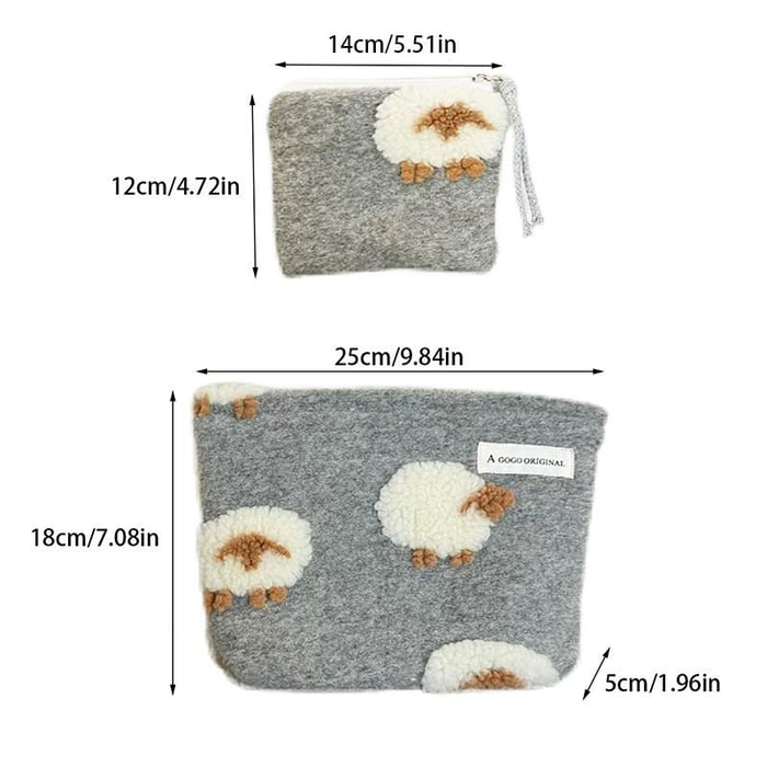 1 Piece Romantic Series Cute Animal Cotton Women's Bags h5Picture8